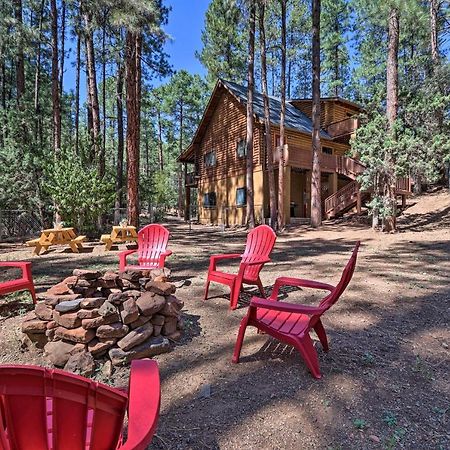 Strawberry Cabin With 2-Story Deck Dogs Welcome! Pine Exterior foto